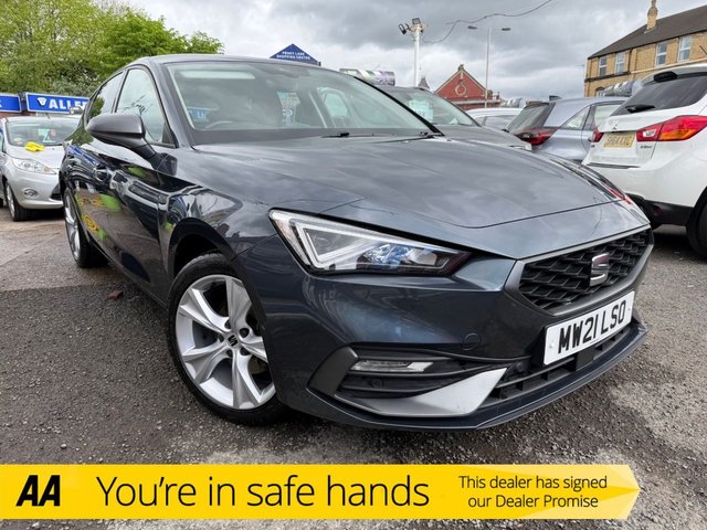 2021 seat leon 1.0 etsi mhev fr hatchback 5dr petrol hybrid dsg euro 6 (s/s) (110 ps) 2021 47,500 miles 1 ltr... photo