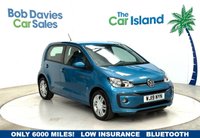 USED 2019 19 VOLKSWAGEN UP! 1.0 High up! Hatchback 5dr Petrol ASG Euro 6 (s/s) (75 ps) Beautiful AUTOMATIC with under 7000 Miles, SATNAV & CARPLAY, Heated Seats, Bluetooth, Parking Sensors, Alloys & Air Conditioning & VW Services