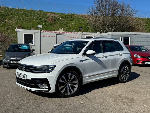 2017 67 Volkswagen Tiguan 2.0 TDI R-Line SUV 5dr Diesel Manual 4Motion Euro 6 (s/s) (150 ps)