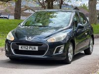 USED 2012 12 PEUGEOT 308 1.6 HDi SR Hatchback 5dr Diesel Manual Euro 5 (92 ps) 