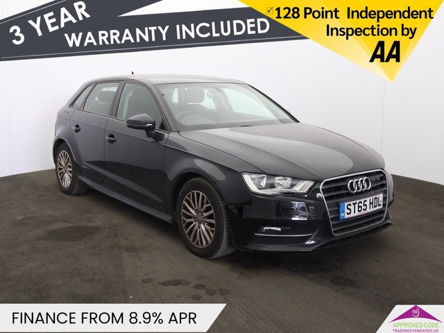 View our Audi A3 1.6 TDI ultra SE Technik Sportback 5dr Diesel Manual Euro 6 (s/s) (110 ps)