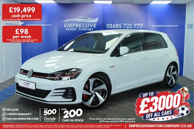 View our Volkswagen Golf 2.0 TSI GPF GTI Performance Hatchback 5dr Petrol DSG Euro 6 (s/s) (245 ps)