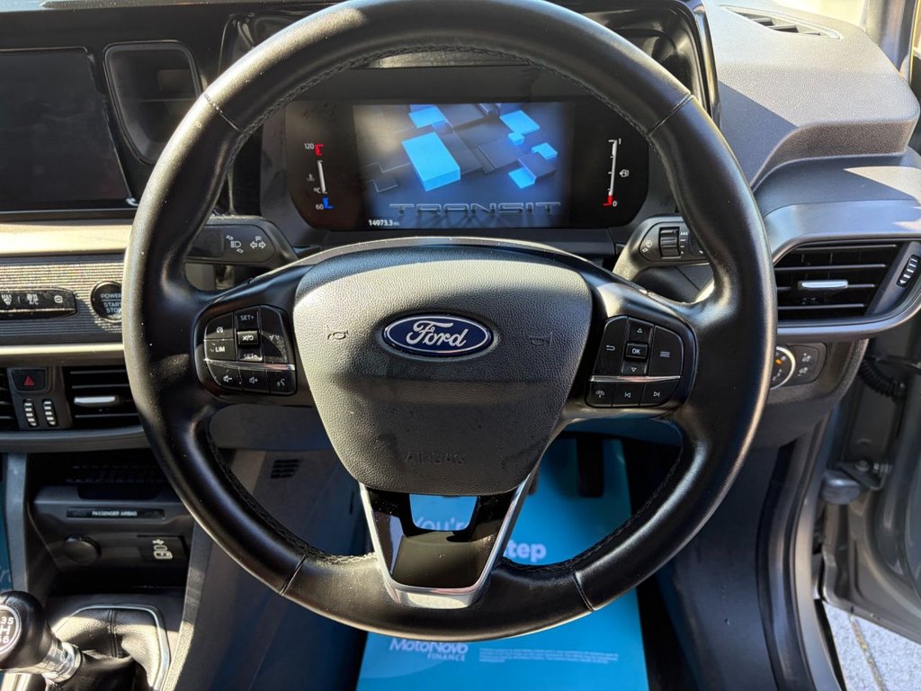 USED 2025 74 FORD TRANSIT COURIER LIMITED 1.0EcoBoost Petrol EU6 S/S SWB 125ps *A/C*KEYLESS ENTRY AND START*CAMERA*SENSORS*E/PACK*ALLOYS* LIMITED-PETROL-FULLY LOADED