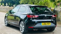 USED 2014 14 SEAT LEON 2.0 TDI CR FR Sport Coupe 3dr Diesel Manual Euro 5 (s/s) (184 ps) LOWMILES+LETHER+PANROOF+SATNAV