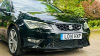 USED 2014 14 SEAT LEON 2.0 TDI CR FR Sport Coupe 3dr Diesel Manual Euro 5 (s/s) (184 ps) LOWMILES+LETHER+PANROOF+SATNAV