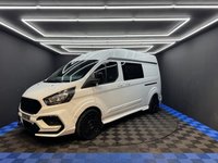 USED 2018 68 FORD TRANSIT CUSTOM 2.0 340 EcoBlue Panel Van 5dr Diesel Manual L2 H2 Euro 6 (130 ps) 1 COMPANY OWNER+FULL SPORTS KIT