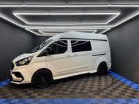 USED 2018 68 FORD TRANSIT CUSTOM 2.0 340 EcoBlue Panel Van 5dr Diesel Manual L2 H2 Euro 6 (130 ps) 1 COMPANY OWNER+FULL SPORTS KIT