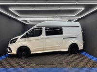 USED 2018 68 FORD TRANSIT CUSTOM 2.0 340 EcoBlue Panel Van 5dr Diesel Manual L2 H2 Euro 6 (130 ps) 1 COMPANY OWNER+FULL SPORTS KIT