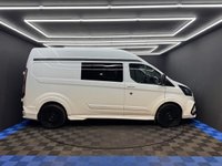 USED 2018 68 FORD TRANSIT CUSTOM 2.0 340 EcoBlue Panel Van 5dr Diesel Manual L2 H2 Euro 6 (130 ps) 1 COMPANY OWNER+FULL SPORTS KIT