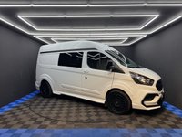 USED 2018 68 FORD TRANSIT CUSTOM 2.0 340 EcoBlue Panel Van 5dr Diesel Manual L2 H2 Euro 6 (130 ps) 1 COMPANY OWNER+FULL SPORTS KIT