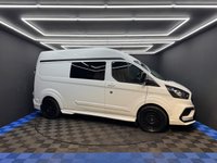 USED 2018 68 FORD TRANSIT CUSTOM 2.0 340 EcoBlue Panel Van 5dr Diesel Manual L2 H2 Euro 6 (130 ps) 1 COMPANY OWNER+FULL SPORTS KIT