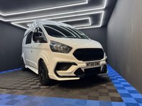 USED 2018 68 FORD TRANSIT CUSTOM 2.0 340 EcoBlue Panel Van 5dr Diesel Manual L2 H2 Euro 6 (130 ps) 1 COMPANY OWNER+FULL SPORTS KIT