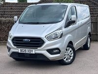 USED 2019 19 FORD TRANSIT CUSTOM 2.0 300 EcoBlue Limited Panel Van 5dr Diesel Manual L1 H1 Euro 6 (130 ps) 