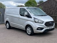 USED 2019 19 FORD TRANSIT CUSTOM 2.0 300 EcoBlue Limited Panel Van 5dr Diesel Manual L1 H1 Euro 6 (130 ps) 