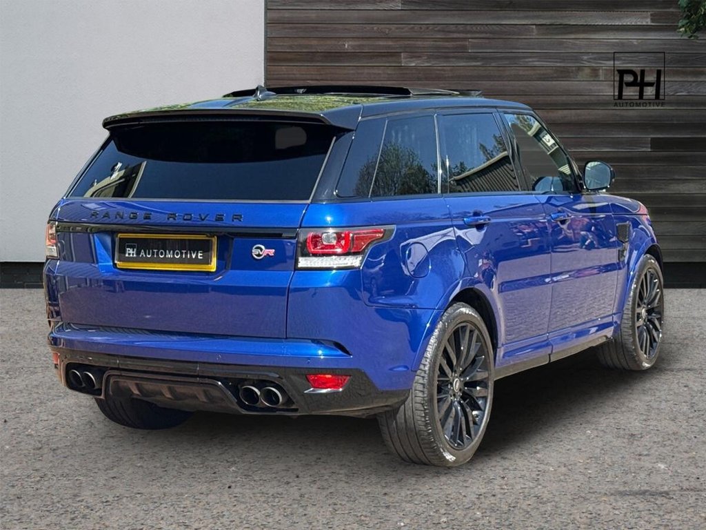 USED 2015 15 LAND ROVER RANGE ROVER SPORT 5.0 V8 SVR SUV 5dr Petrol Auto 4WD Euro 5 (s/s) (550 ps) 2 OWNERS|BEAUTIFUL EXAMPLE