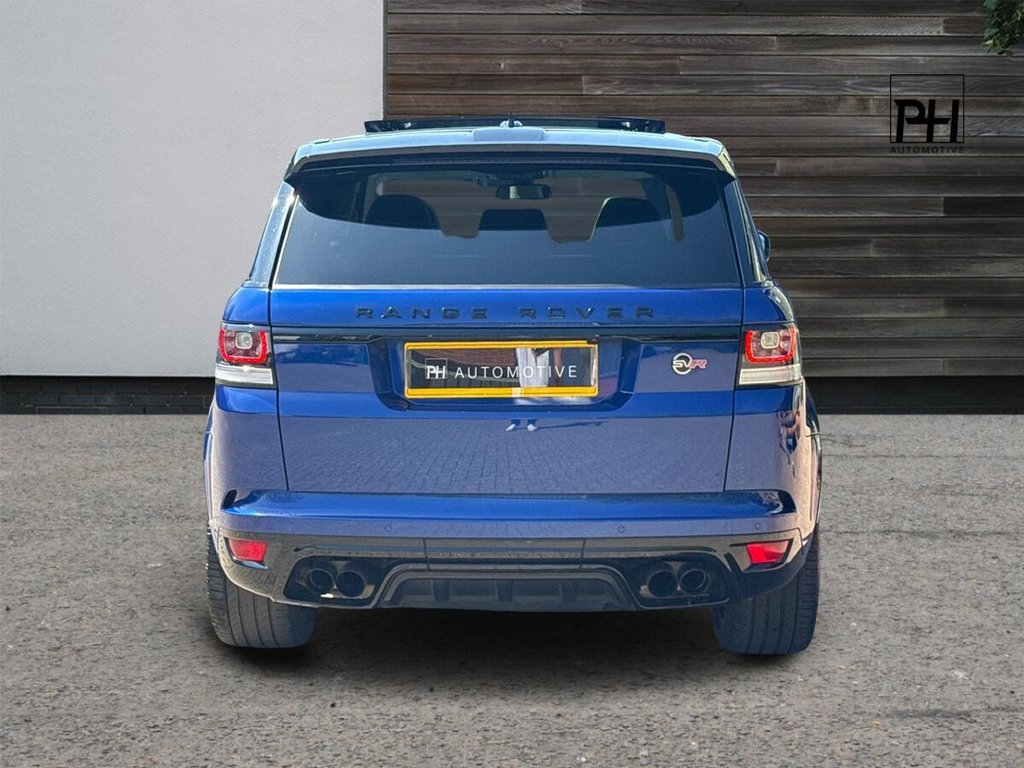 USED 2015 15 LAND ROVER RANGE ROVER SPORT 5.0 V8 SVR SUV 5dr Petrol Auto 4WD Euro 5 (s/s) (550 ps) 2 OWNERS|BEAUTIFUL EXAMPLE