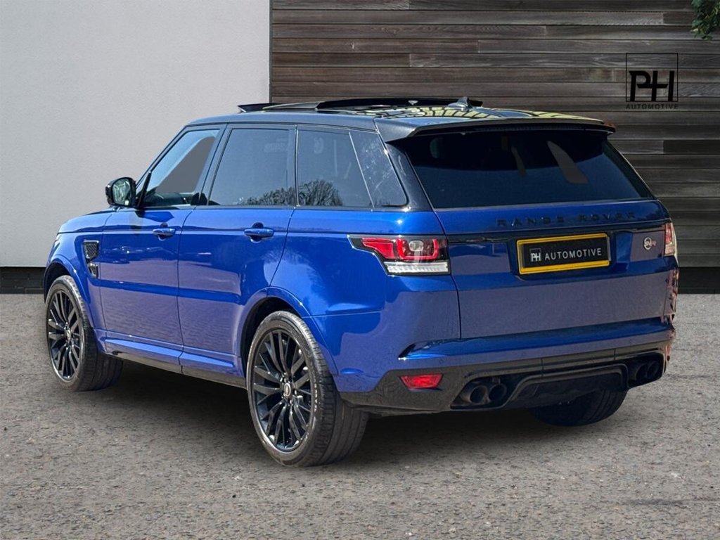 USED 2015 15 LAND ROVER RANGE ROVER SPORT 5.0 V8 SVR SUV 5dr Petrol Auto 4WD Euro 5 (s/s) (550 ps) 2 OWNERS|BEAUTIFUL EXAMPLE