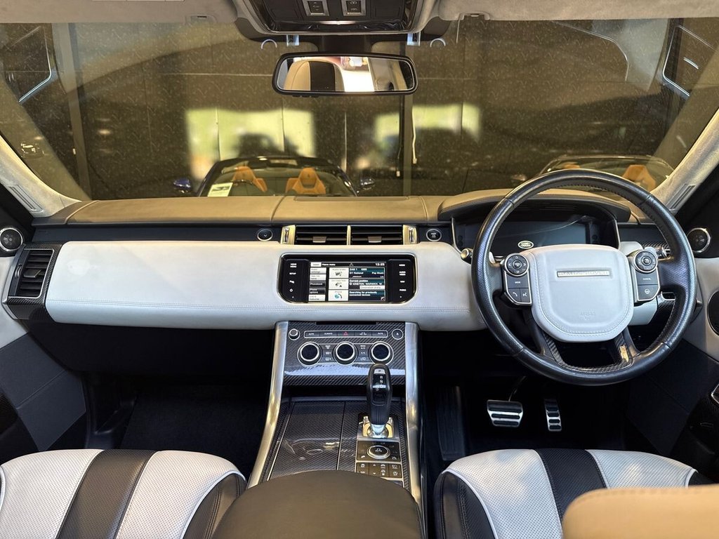 USED 2015 15 LAND ROVER RANGE ROVER SPORT 5.0 V8 SVR SUV 5dr Petrol Auto 4WD Euro 5 (s/s) (550 ps) 2 OWNERS|BEAUTIFUL EXAMPLE
