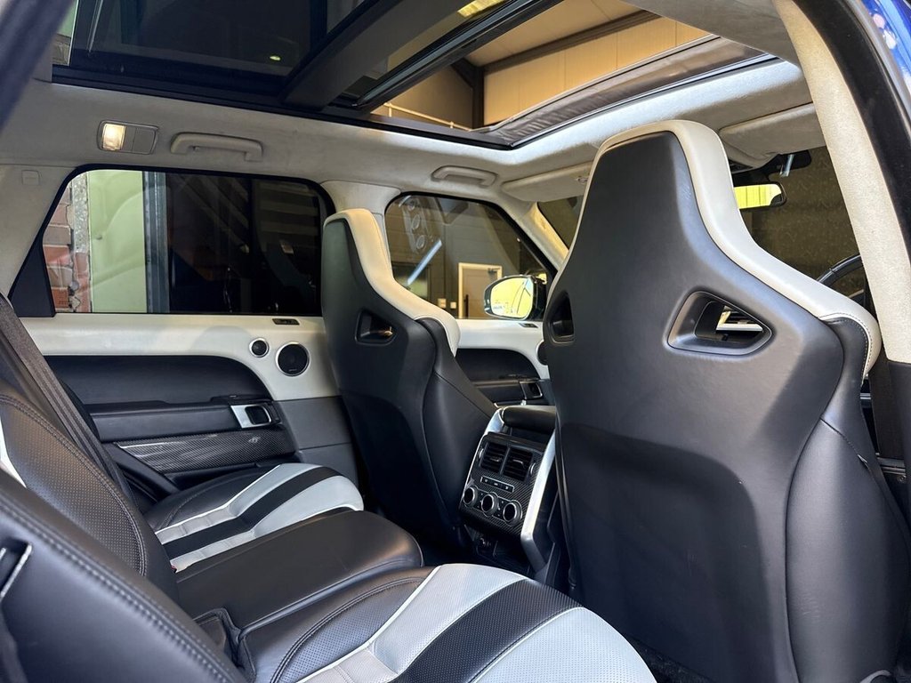 USED 2015 15 LAND ROVER RANGE ROVER SPORT 5.0 V8 SVR SUV 5dr Petrol Auto 4WD Euro 5 (s/s) (550 ps) 2 OWNERS|BEAUTIFUL EXAMPLE