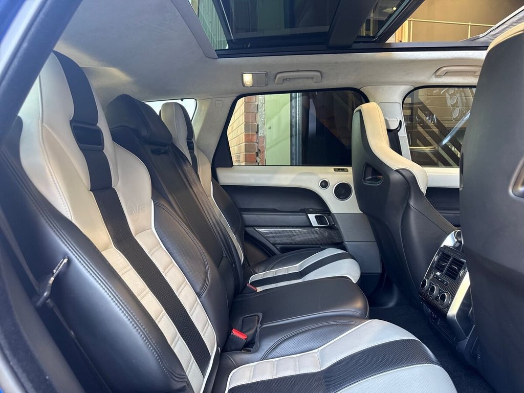 USED 2015 15 LAND ROVER RANGE ROVER SPORT 5.0 V8 SVR SUV 5dr Petrol Auto 4WD Euro 5 (s/s) (550 ps) 2 OWNERS|BEAUTIFUL EXAMPLE