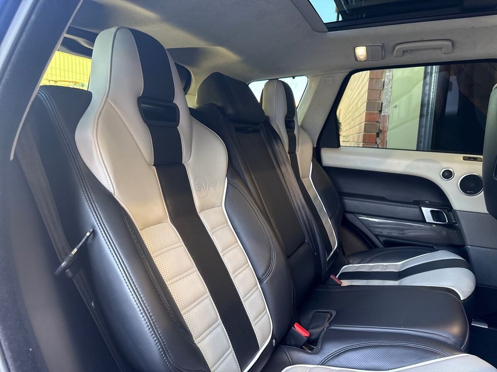 USED 2015 15 LAND ROVER RANGE ROVER SPORT 5.0 V8 SVR SUV 5dr Petrol Auto 4WD Euro 5 (s/s) (550 ps) 2 OWNERS|BEAUTIFUL EXAMPLE