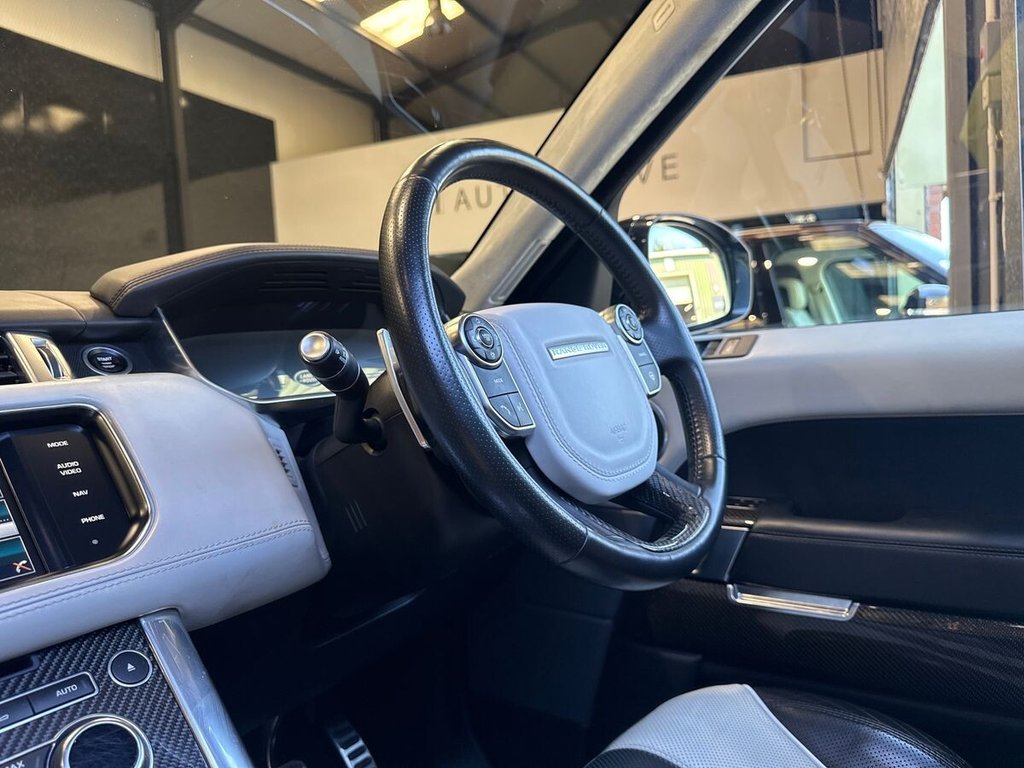USED 2015 15 LAND ROVER RANGE ROVER SPORT 5.0 V8 SVR SUV 5dr Petrol Auto 4WD Euro 5 (s/s) (550 ps) 2 OWNERS|BEAUTIFUL EXAMPLE