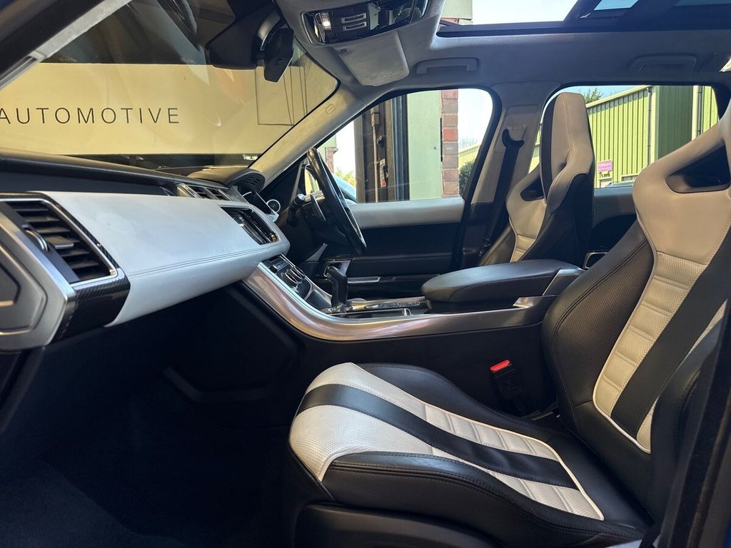 USED 2015 15 LAND ROVER RANGE ROVER SPORT 5.0 V8 SVR SUV 5dr Petrol Auto 4WD Euro 5 (s/s) (550 ps) 2 OWNERS|BEAUTIFUL EXAMPLE