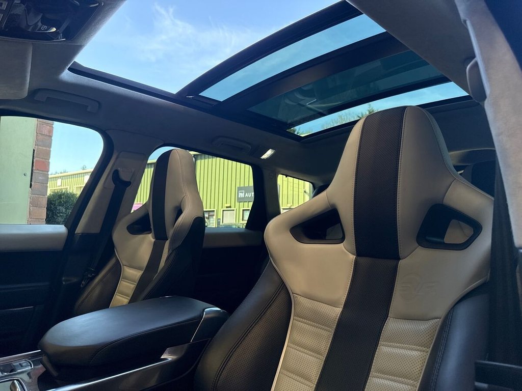 USED 2015 15 LAND ROVER RANGE ROVER SPORT 5.0 V8 SVR SUV 5dr Petrol Auto 4WD Euro 5 (s/s) (550 ps) 2 OWNERS|BEAUTIFUL EXAMPLE