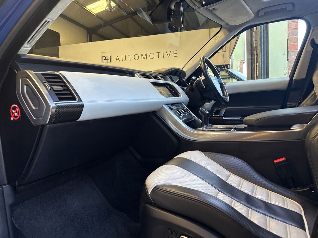 USED 2015 15 LAND ROVER RANGE ROVER SPORT 5.0 V8 SVR SUV 5dr Petrol Auto 4WD Euro 5 (s/s) (550 ps) 2 OWNERS|BEAUTIFUL EXAMPLE