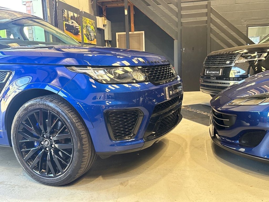 USED 2015 15 LAND ROVER RANGE ROVER SPORT 5.0 V8 SVR SUV 5dr Petrol Auto 4WD Euro 5 (s/s) (550 ps) 2 OWNERS|BEAUTIFUL EXAMPLE