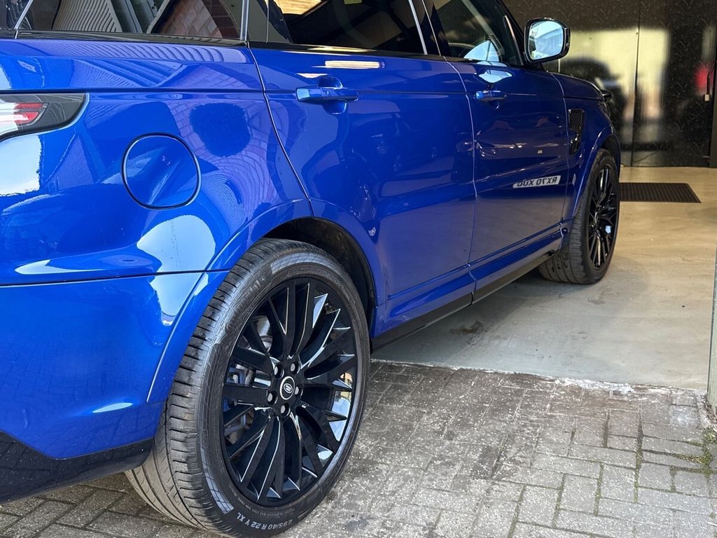 USED 2015 15 LAND ROVER RANGE ROVER SPORT 5.0 V8 SVR SUV 5dr Petrol Auto 4WD Euro 5 (s/s) (550 ps) 2 OWNERS|BEAUTIFUL EXAMPLE