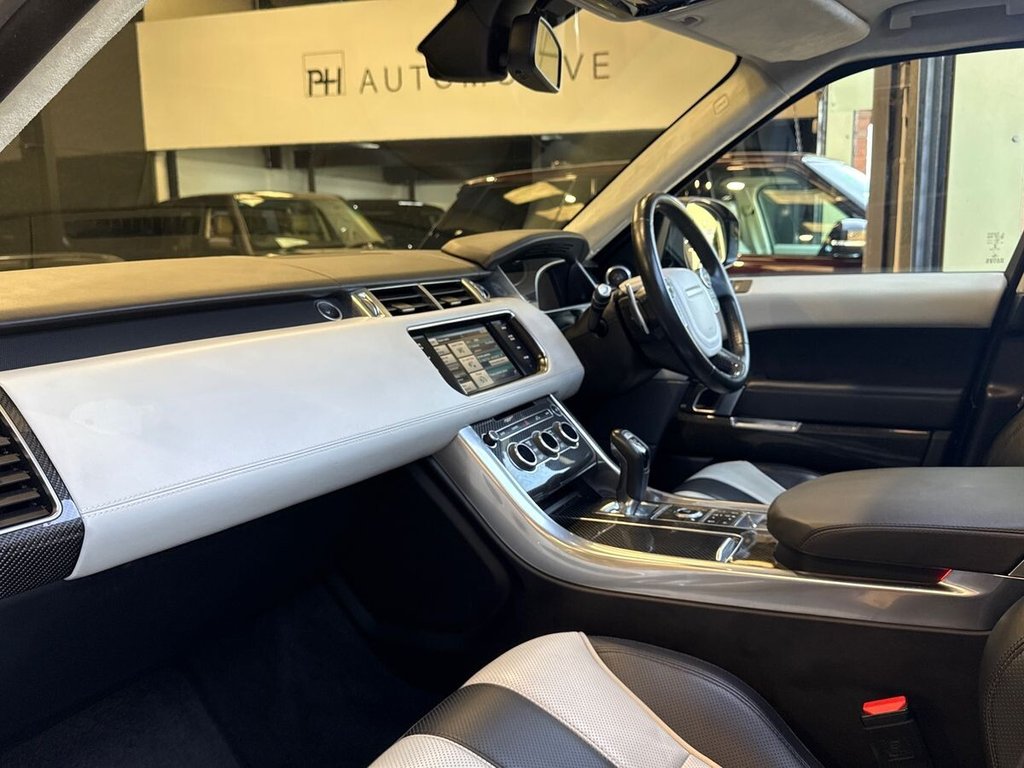 USED 2015 15 LAND ROVER RANGE ROVER SPORT 5.0 V8 SVR SUV 5dr Petrol Auto 4WD Euro 5 (s/s) (550 ps) 2 OWNERS|BEAUTIFUL EXAMPLE