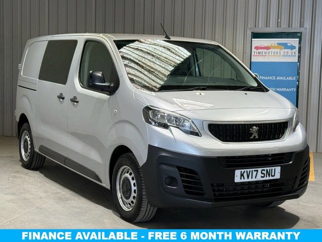 View our Peugeot Expert 2.0 BlueHDi 1400 Professional Standard Crew Van Double Cab 6dr Diesel Manual MWB Euro 6 (s/s) (6 Seat) (120 ps)