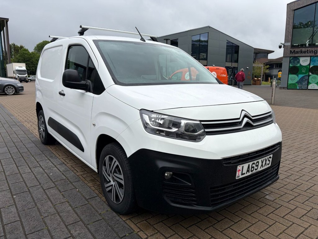 USED 2020 69 CITROEN BERLINGO **NO VAT**1000 ENTERPRISE 1.5BlueHDi EU6 S/S SWB 100ps *AIRCON*SATNAV*SENSORS*E/PACK*APPLE CARPLAY* NO VAT-A/C-SATNAV-SENSORS-E/P