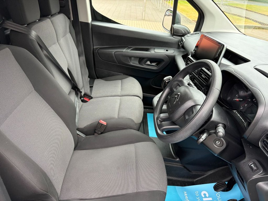 USED 2020 69 CITROEN BERLINGO **NO VAT**1000 ENTERPRISE 1.5BlueHDi EU6 S/S SWB 100ps *AIRCON*SATNAV*SENSORS*E/PACK*APPLE CARPLAY* NO VAT-A/C-SATNAV-SENSORS-E/P