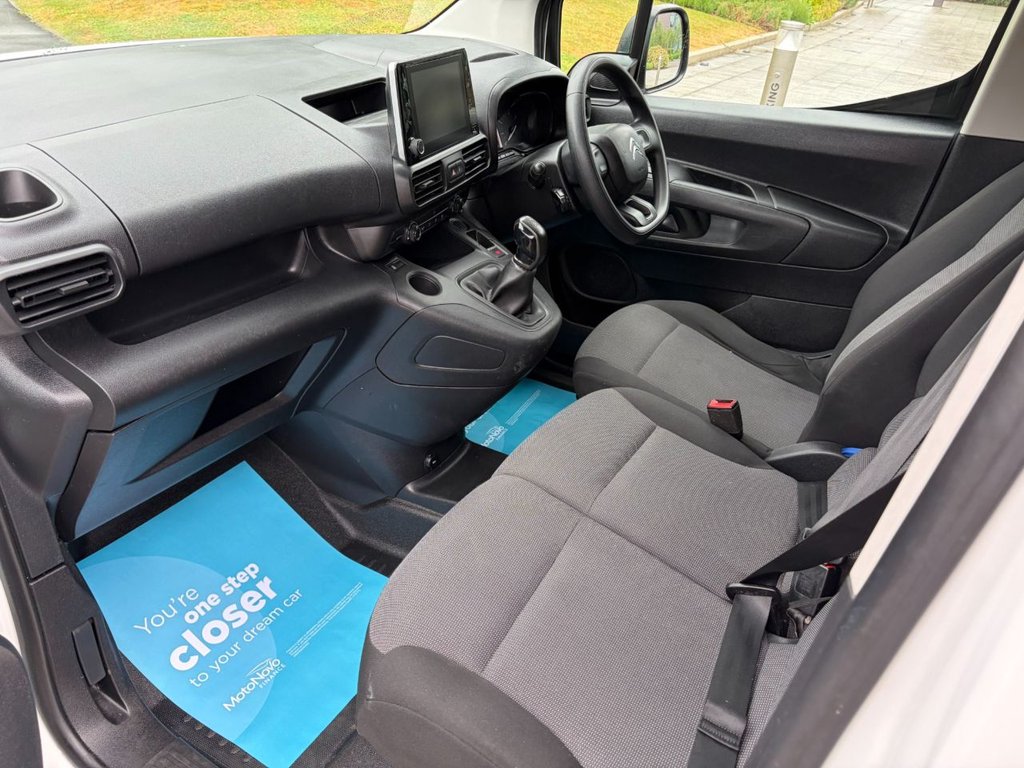 USED 2020 69 CITROEN BERLINGO **NO VAT**1000 ENTERPRISE 1.5BlueHDi EU6 S/S SWB 100ps *AIRCON*SATNAV*SENSORS*E/PACK*APPLE CARPLAY* NO VAT-A/C-SATNAV-SENSORS-E/P