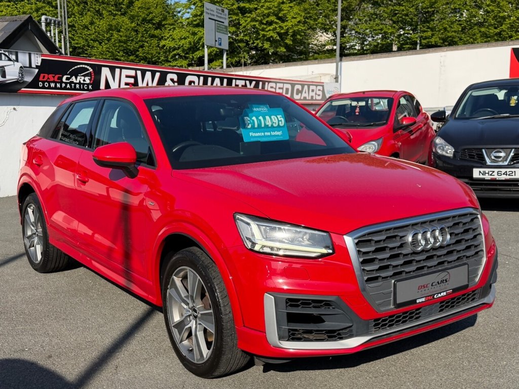 USED 2017 66 AUDI Q2 1.4 TFSI CoD S line SUV 5dr Petrol Manual Euro 6 (s/s) (150 ps) LOVELY CAR THROUGHOUT