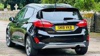 USED 2018 18 FORD FIESTA 1.0T EcoBoost Active 1 Hatchback 5dr Petrol Auto Euro 6 (s/s) (100 ps) LOW MILES+SAT NAV+SENSORS+ULEZ