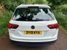 USED 2019 19 VOLKSWAGEN TIGUAN 1.5 TSI EVO Match SUV 5dr Petrol DSG Euro 6 (s/s) (150 ps) + SERVICE HISTORY + 19" ALLOY WHEELS + AUTOMATIC GEARBOX + DAYTIME RUNNING LIGHTS + SATELLITE NAVIGATION + AUTO HEADLIGHTS + FRONT AND REAR PARKING SENSORS + REAR CAMERA + DUAL CLIMATE CONTROL + CRUISE CONTROL + BLUETOOTH / TELEPHONE PREPARATION + RADIO / USB / DAB / MP3 PLAYER + MUCH MUCH MORE...