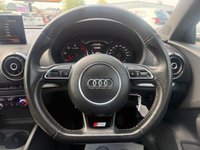 USED 2016 66 AUDI A3 2.0 TDI S line Hatchback 3dr Diesel Manual Euro 6 (s/s) (Nav) (184 ps) 