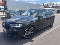 USED 2020 20 AUDI Q7 3.0 TDI V6 50 Black Edition Tiptronic quattro Euro 6 (s/s) 5dr *7 Seats /  Finance available*