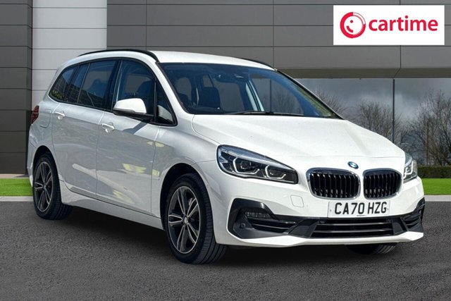 View our BMW 2 Series Gran Tourer 1.5 218i Sport MPV 5dr Petrol Manual Euro 6 (s/s) (136 ps) Front / Rear Park Distance Control, Non Smoker Package, BMW Navigation, 17In Alloys, Electrically Adjustable Door Mirrors
