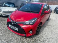 USED 2016 16 TOYOTA YARIS 1.33 Dual VVT-i Sport Hatchback 5dr Petrol Manual Euro 5 Euro 5 (99 ps) REVERSE CAMERAS. ONLY 48K MILES! &pound;35 ROAD TAX