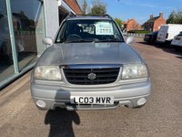 USED 2003 03 SUZUKI GRAND VITARA 2.0 Estate 5dr Petrol Automatic (250 g/km, 126 bhp) 