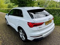 USED 2019 68 AUDI Q3 1.5 TFSI CoD 35 S line SUV 5dr Petrol Manual Euro 6 (s/s) (150 ps) + SERVICE HISTORY + 17" ALLOY WHEELS + SIX (6) SPEED MANUAL GEARBOX + DAYTIME RUNNING LIGHTS + SATELLITE NAVIGATION + 1/2 LEATHER SEATS + AUTO HEADLIGHTS + REAR PARKING SENSORS + DUAL CLIMATE CONTROL + CRUISE CONTROL + BLUETOOTH / TELEPHONE PREPARATION + RADIO / USB / DAB / MP3 PLAYER + MUCH MUCH MORE...