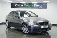 USED 2007 56 BMW 3 SERIES 2.0 320d ES Euro 4 4dr 12 Month MOT, Black Leather