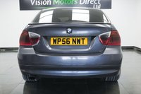 USED 2007 56 BMW 3 SERIES 2.0 320d ES Euro 4 4dr 12 Month MOT, Black Leather