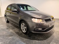 USED 2017 67 VOLKSWAGEN POLO 1.2 TSI Match Edition Hatchback 5dr Petrol Manual Euro 6 (s/s) (90 ps) 6 SERVICES-APPLE CAR PLAY-DAB-A/C-ALLOYS-FRONT+REAR SENSORS-ALARM