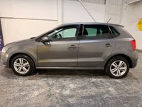 USED 2017 67 VOLKSWAGEN POLO 1.2 TSI Match Edition Hatchback 5dr Petrol Manual Euro 6 (s/s) (90 ps) 6 SERVICES-APPLE CAR PLAY-DAB-A/C-ALLOYS-FRONT+REAR SENSORS-ALARM