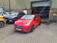 USED 2019 69 VAUXHALL CORSA 1.4i SRi VX Line Nav Black Hatchback 5dr Petrol Manual Euro 6 (s/s) (90 ps) GENUINE MILEAGE VERY ECO